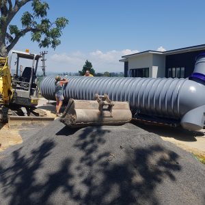 1 x 8m3 Driveway Unload Stormvault
