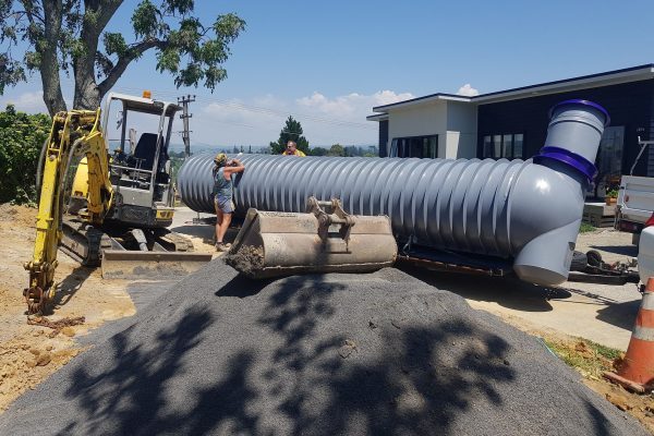 1 x 8m3 Driveway Unload Stormvault