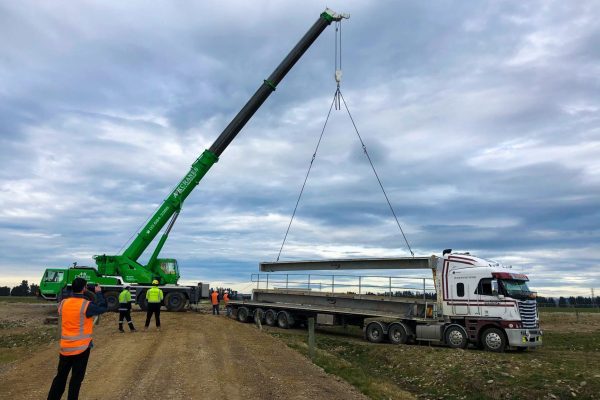 Landspan Beams Install