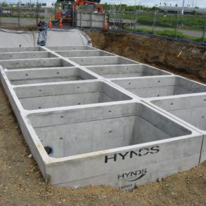 U Channel Sand Filter Installation