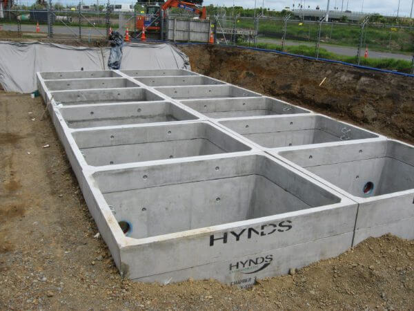 U Channel Sand Filter Installation