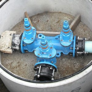 Viking Johnson Maxi Range Couplers Flange Adaptors In-situ