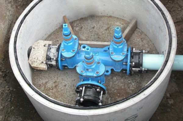 Viking Johnson Maxi Range Couplers Flange Adaptors In-situ