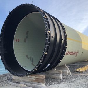 Nova Siria Coupling on Large Diameter GRP
