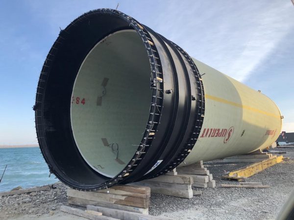 Nova Siria Coupling on Large Diameter GRP
