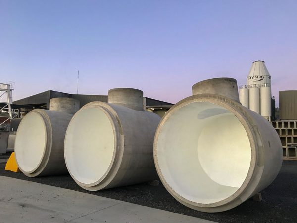 3 HDPE Lined Pipe 2100 Diameter