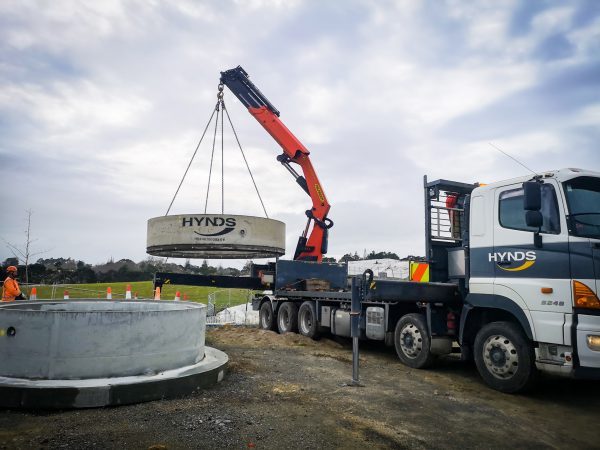 4m diameter Pinnacle Manhole Risers