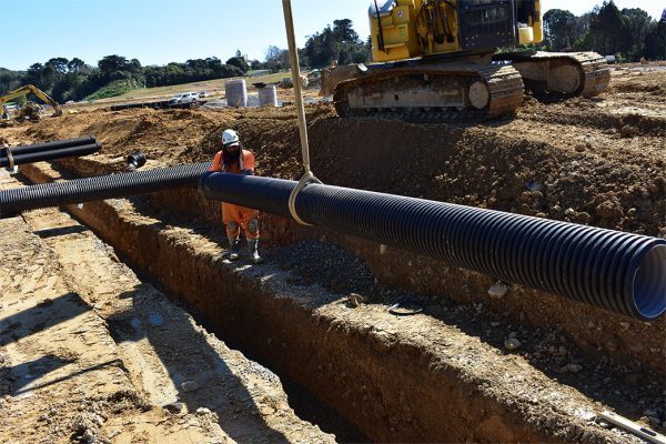 300mm CivilBoss Trench install