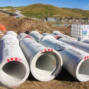 Taupo Thermal Plant Hydrua Concrete Pipes