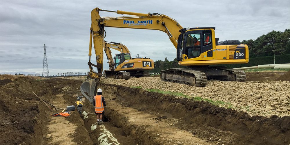 GRP Pipe Laying - Acton Irrigation