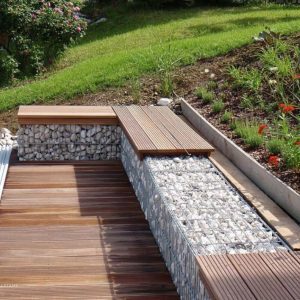 Gabion Outdoor Seating