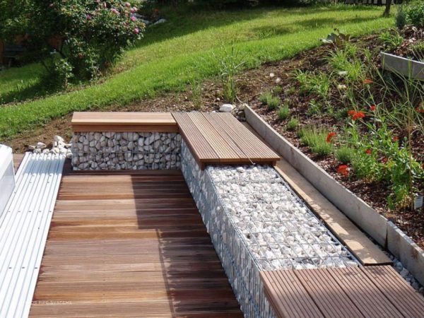 Gabion Outdoor Seating