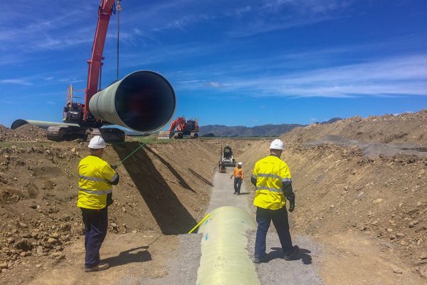 Amuri Pipeline Upgrade - GRP Installation
