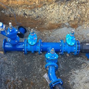 Gillies Underground Hydrant and E2 Valves Pipeline