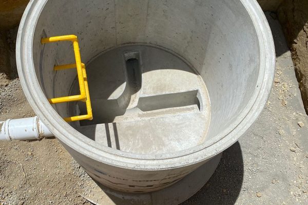 Inside Perfect Manhole