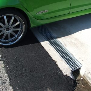 Kerb crossing Foxton Beach