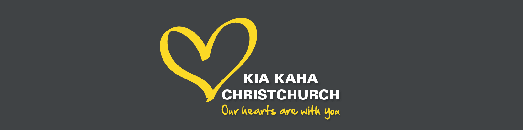 Kia Kaha Christchurch Our Heats Are With You
