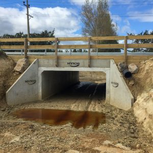 Maungatua Road 4x2 Box Culvert Underpass