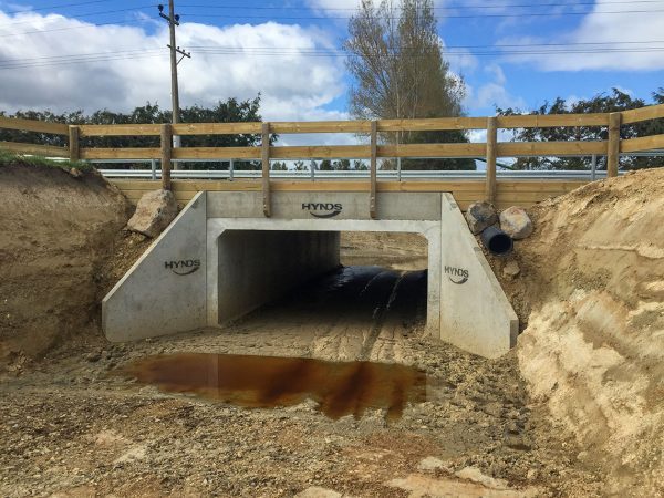 Maungatua Road 4x2 Box Culvert Underpass