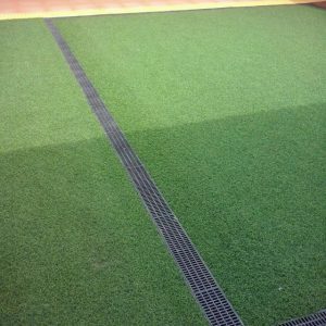 Top X Channel and Grate A 15kN PP Composite Black Mesh