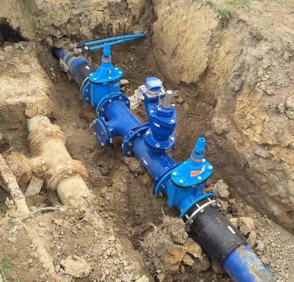 Hawle e2 Valves with Gillies Underground Hydrant and GF EF Coupler