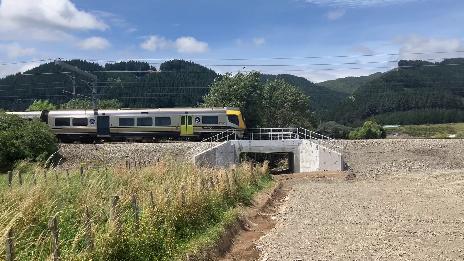Kiwirail Hynds Precast Bridge